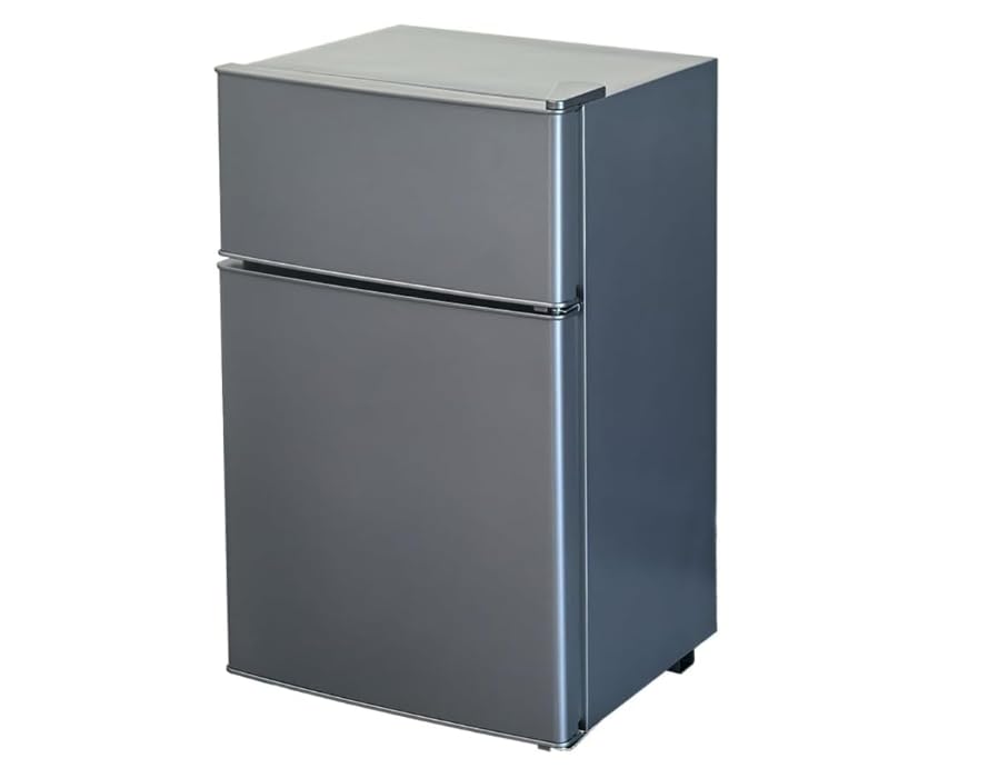 グレー 冷蔵庫 上下二段式 コンパクト 139L Amazon | 冷蔵庫 コンパクト 右開き 温度調整可 セカンド冷蔵庫 (2ドア